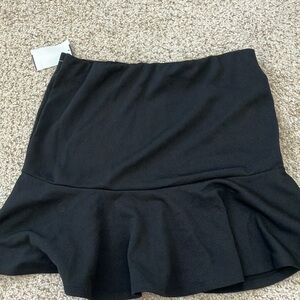 Elegant Black Mini Skirt for Women